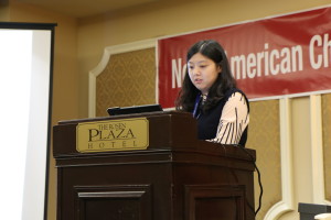Presentation by Dr. Jingru Sun, dermatology resident from Peking University, China