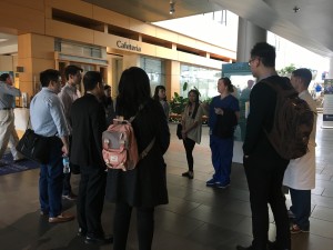 Guided tour of MUSC medical center 