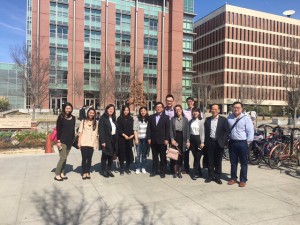 Prof. An Yen and Prof. Youwen Zhou with all participating dermatology resident in MUSC hospital campus